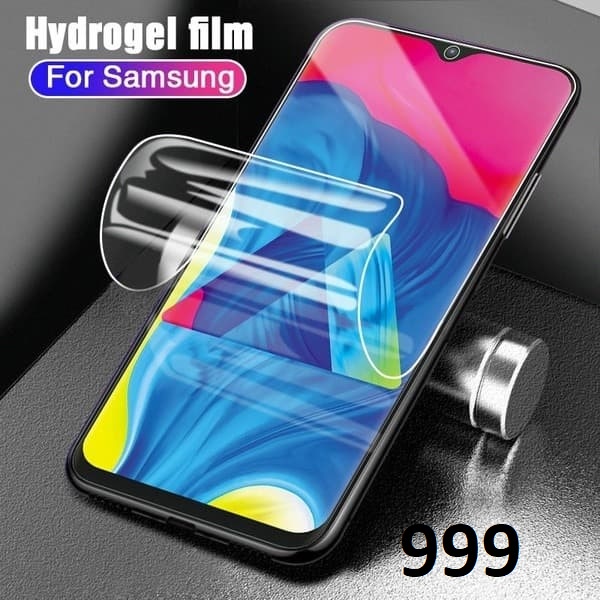 SAMSUNG M30S M30 M20 M10 ANTI GORES HYDROGEL DEPAN CLEAR BENING PLASTIK FRONT JELL SCREEN GUARD PELINDUNG LAYAR