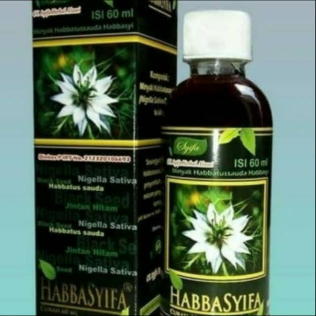 Minyak habbatussauda 60ml habbasyifa cair
