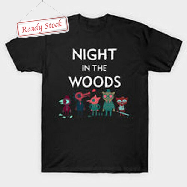 Kaos Night in the Woods Tshirt Unisex Casual Tees New Cotton Ready Stock [Bisa COD] Siap Kirim