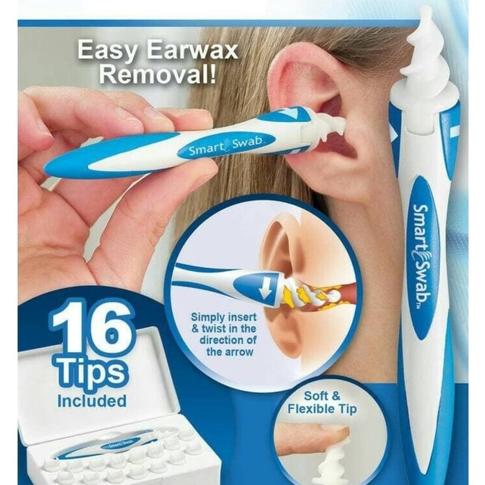 Pembersih Telinga Smart Swab Easy Earwax Ear Cleaner Korek Kuping Ears Pick Kebersihan kotoran Anak