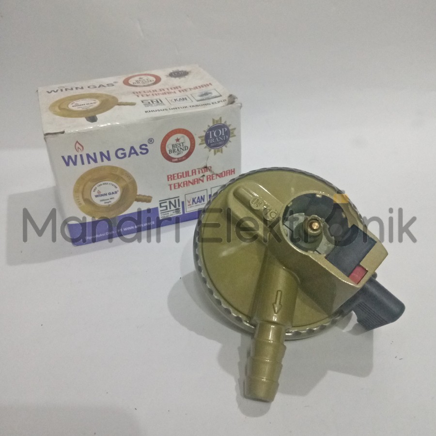 Winn Gas Regulator Gas Non Meter Low Pressure Tekanan Rendah W-118 NM