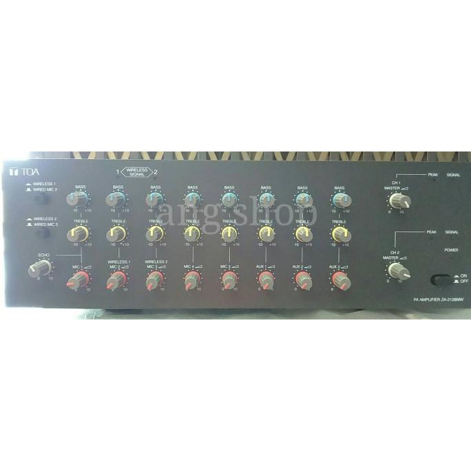 TOA ZA-2128M TOA ZA2128 MW ZA2128 M Amplifier Mixer Amply (2X120W) |100 % Berkualitas