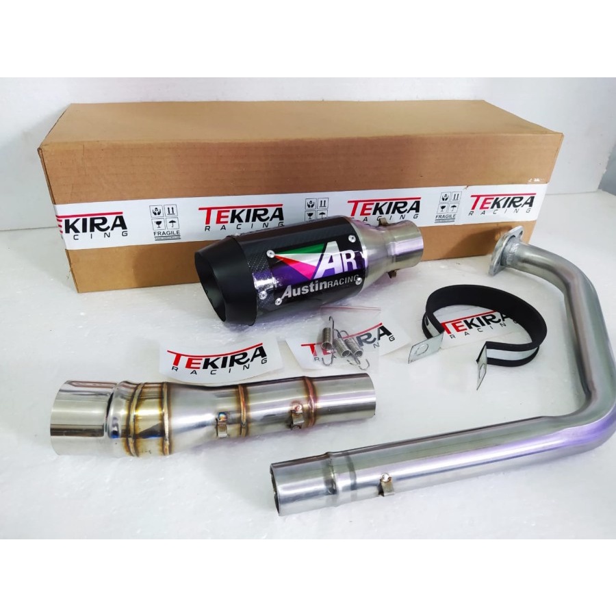 Knalpot Kolong Underbelly New R15M R15 Vva V4 V3 V2 Austin Racing GP1R - r15m v4 BERKUALITAS