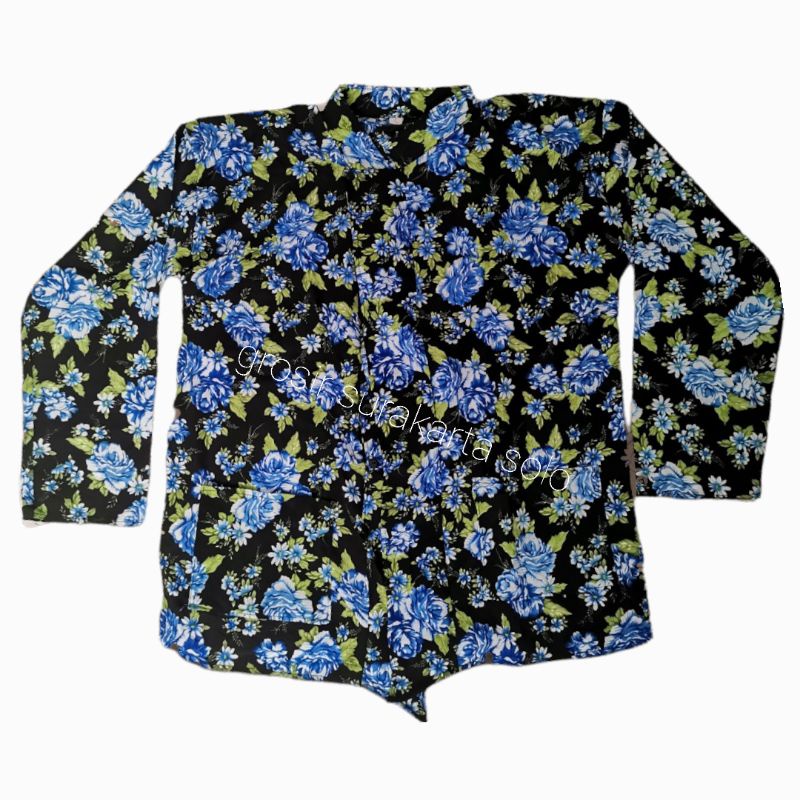 Baju Surjan Kembang Dewasa /Baju Surjan Motif Bunga