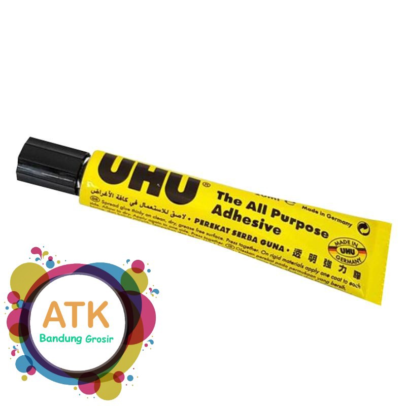 

Lem UHU Cair All Purpose 7ml Lem Serbaguna - Satuan