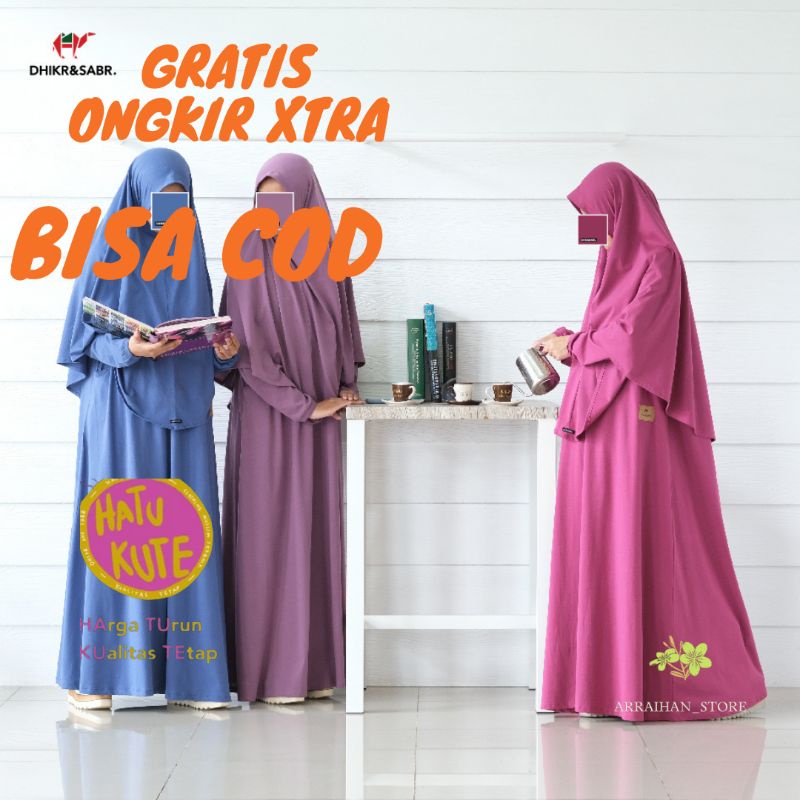 Terbaru Gamis Premium Dhikr And Sabr Mahabbah Series