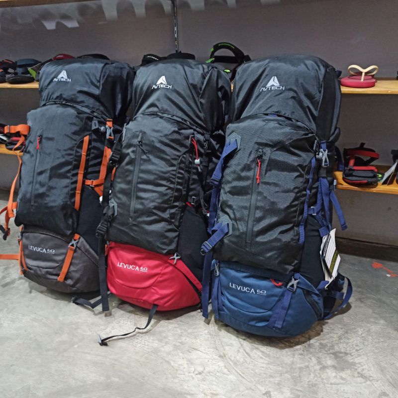 Tas Carrier Avtech Levuca 60 Liter Original Ransel Gunung Not Consina
