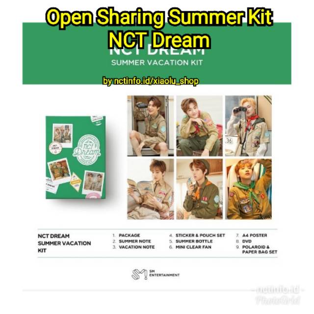[PO] Sharing Summer Kit NCT Dream