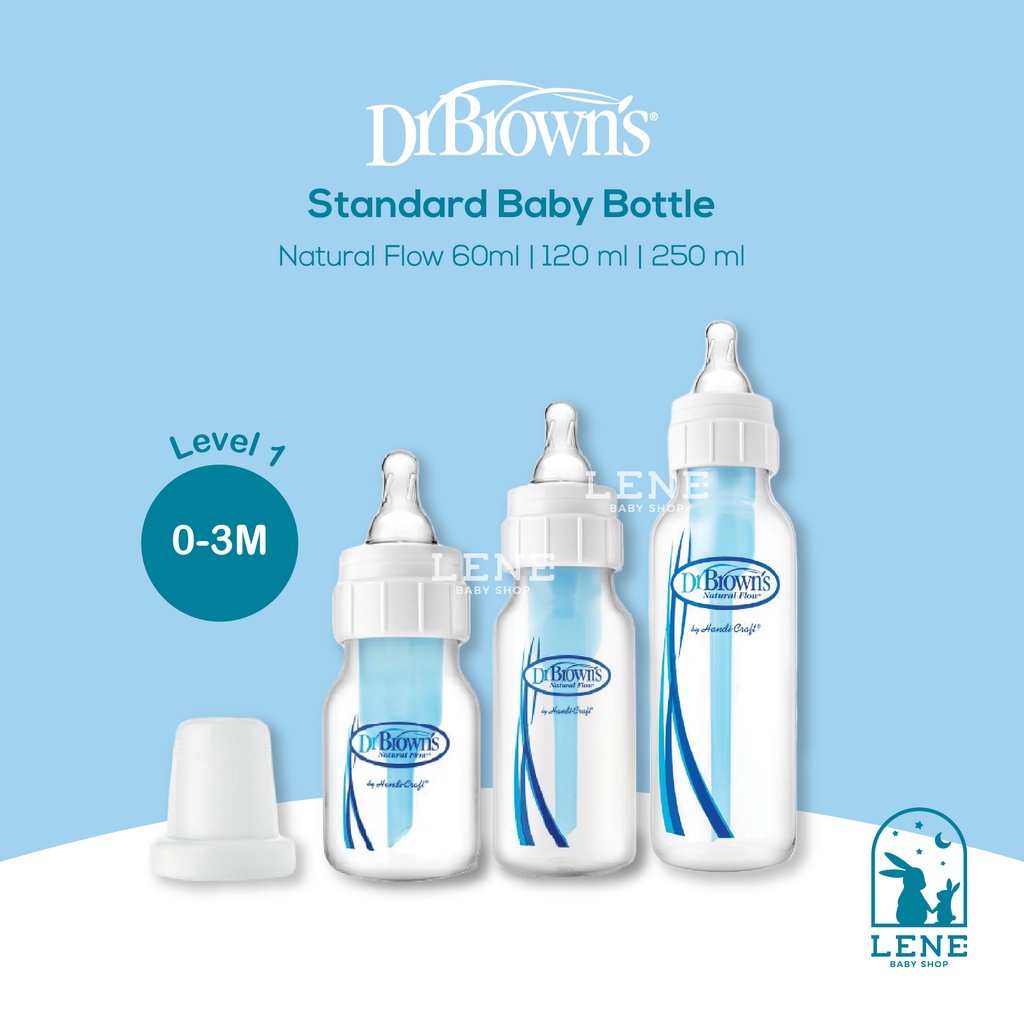 Dr. Brown's Standard Baby Bottle - 1 Pack / Botol Susu DrBrown