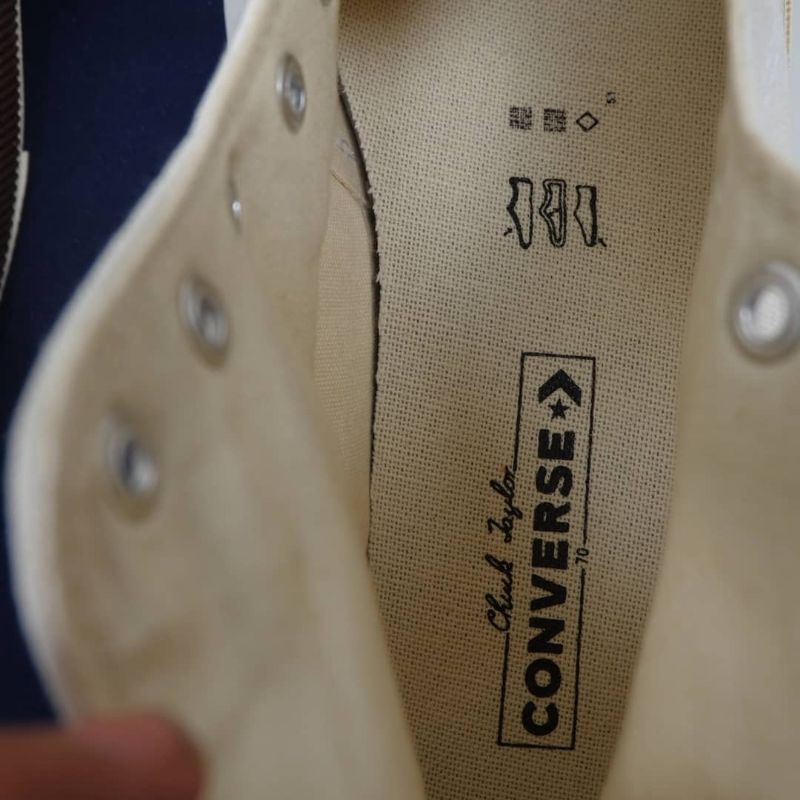 Sepatu Sneakers pria/wanita original 70.s Egret HIGH CREAM Premium-3