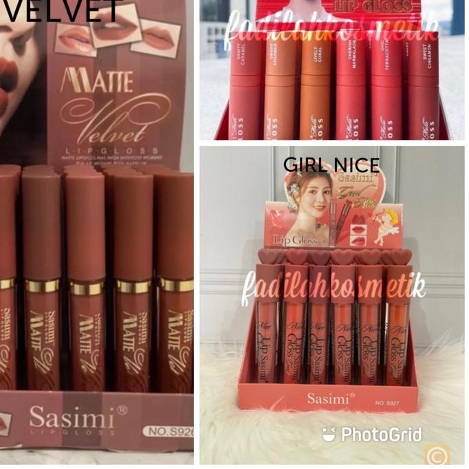 [LUSINAN] Lipgloss Sasimi Matte Velvet