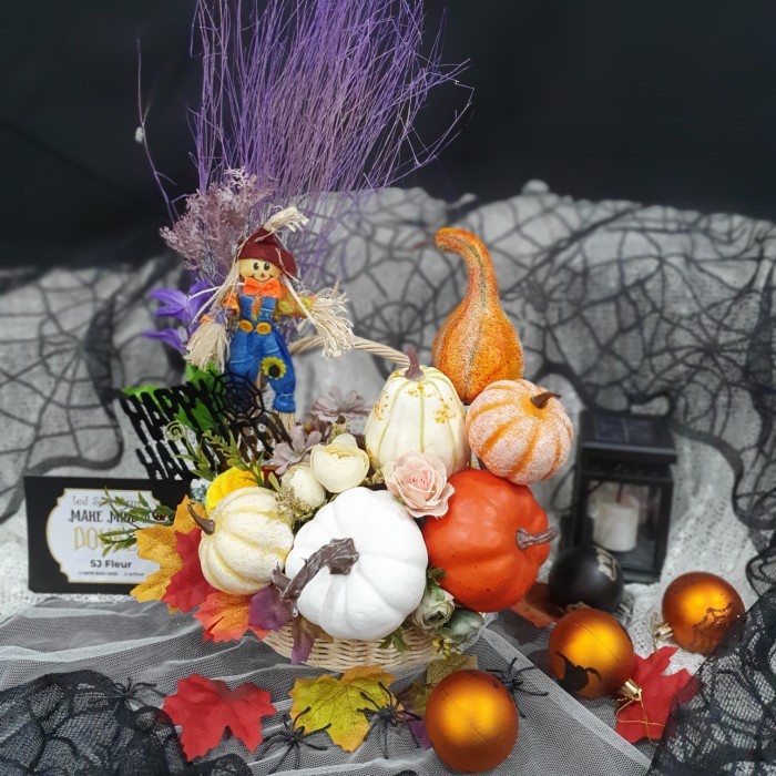 

Hampers halloween party pumpkin decoration 49