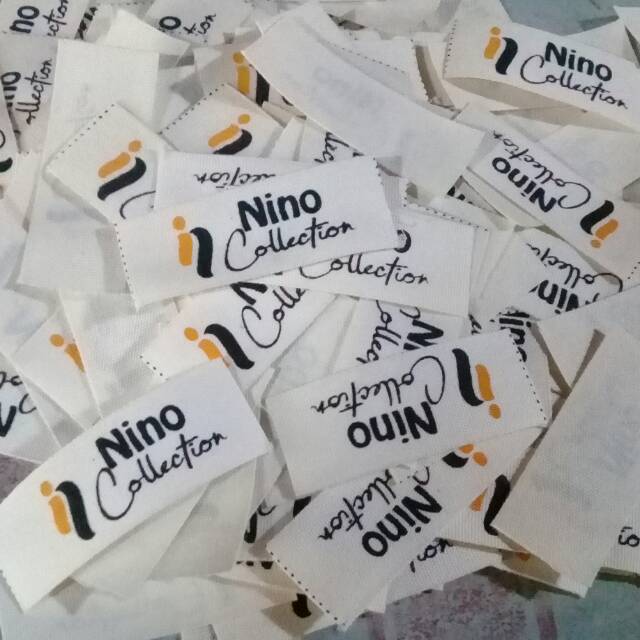 

Label Hijab/LABEL BAJU CETAK 2 WARNA ANTI LUNTUR