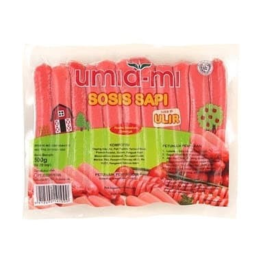 

Umiami Sosis Sapi 15S/500g