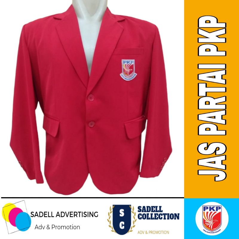 Jas Partai Partai Keadilan dan Persatuan Jas Partai PKP Merah