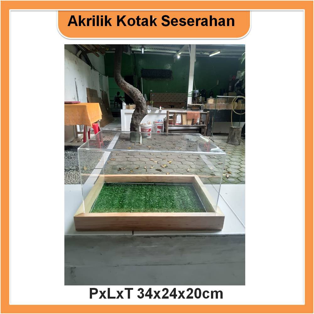 

Kotak Seserahan Akrilik PxT 34x24x20cm