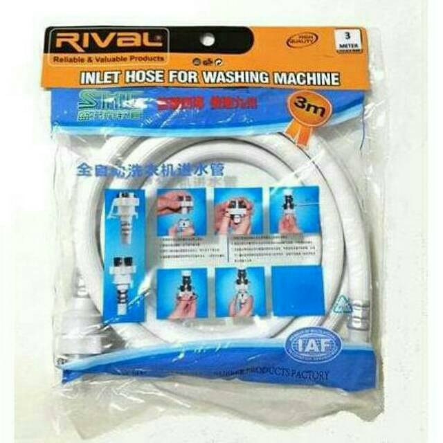 Selang Inlet Mesin Cuci / Selang Air Masuk Mesin Cuci / Inlet Hose / Inlet Hose Mesin Cuci