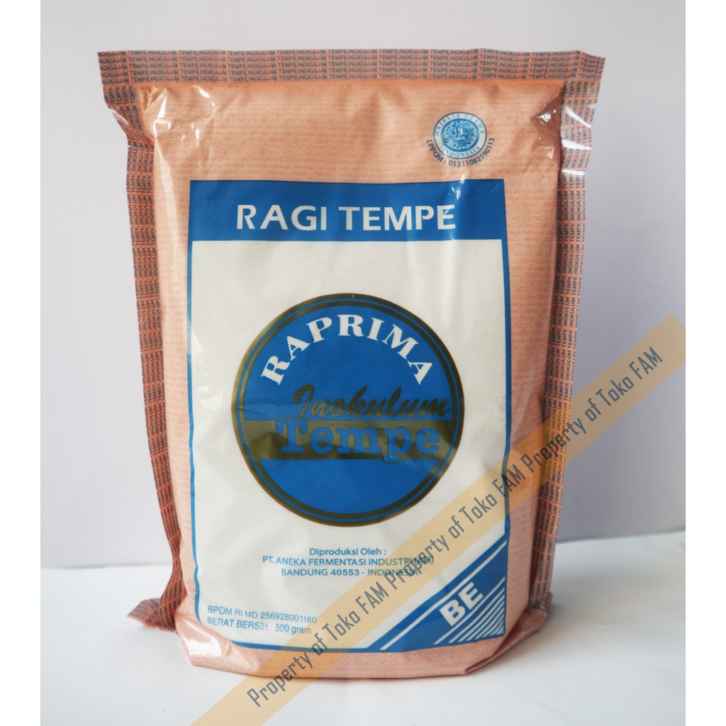 

Promo - Ragi Tempe Raprima 500gr Super Berkualitas