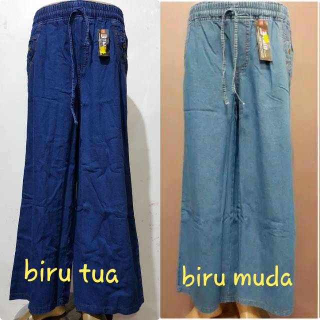 YULI - KULOT JEANS WANITA STANDAR B-TWO