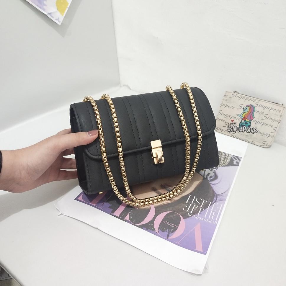 Klu31au22ᴾ ‑ TAS SELEMPANG WANITA PREMIUM JINJING SLING BAG TOP HANDLE TOTE HAND SHOULDER BAHU TENTE