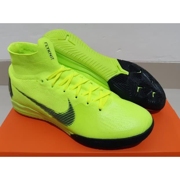 FUTSAL SHOES ORIGINAL GRADE SEPATU FUTSAL NIKE MERCURIAL SUPERFLYX VI ELITE VOLT KUALITAS PREMIUM