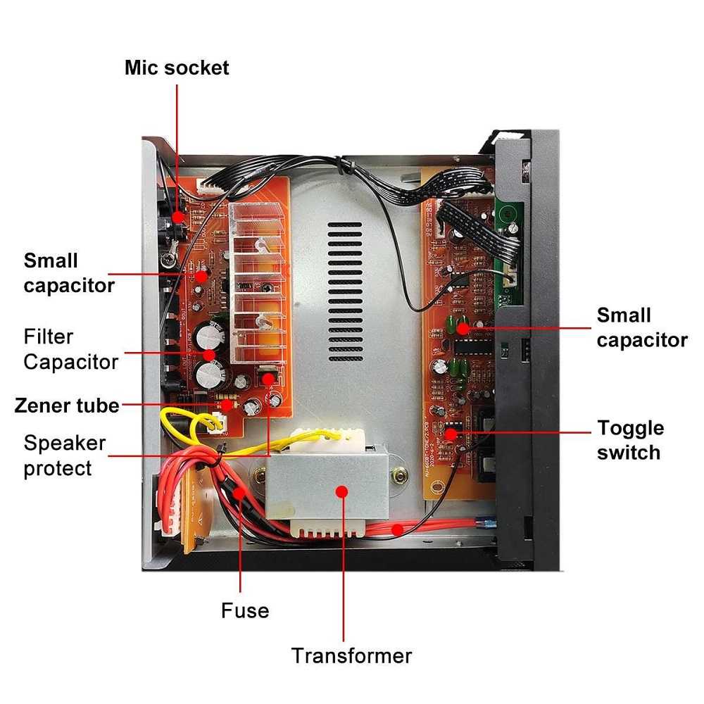 Sunbuck Audio Bluetooth 5.0 DAC Amplifier 2 Ch Remote 2000W - AV-660BT ( Al-Yusi )