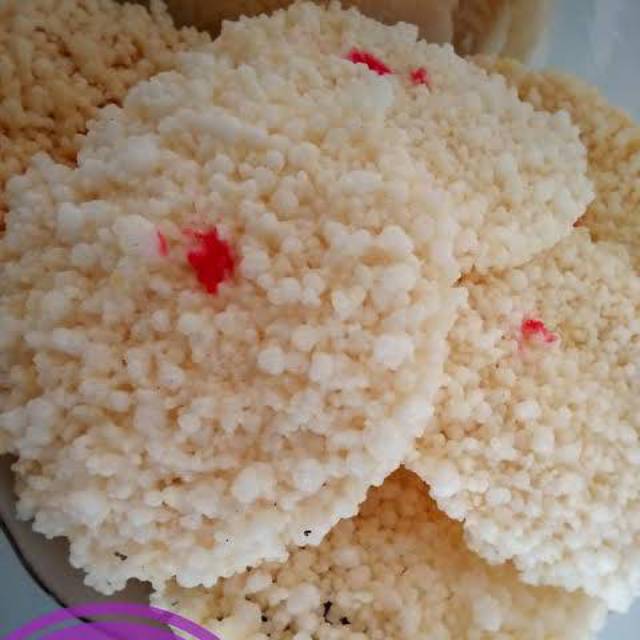 

Rengginang mentah Singkong