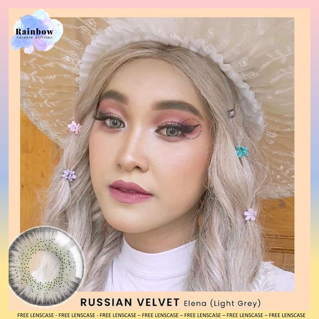 [COD] SOFTLENS X2 RUSSIAN VELVET NORMAL &amp; MINUS (-0.50 SD -3.00) DIAMETER 14.5MM