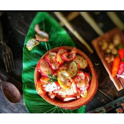 

seblak/kerupuk/krupuk kering bandet pedas makanan ringan pedas murah cemilan khas bandung