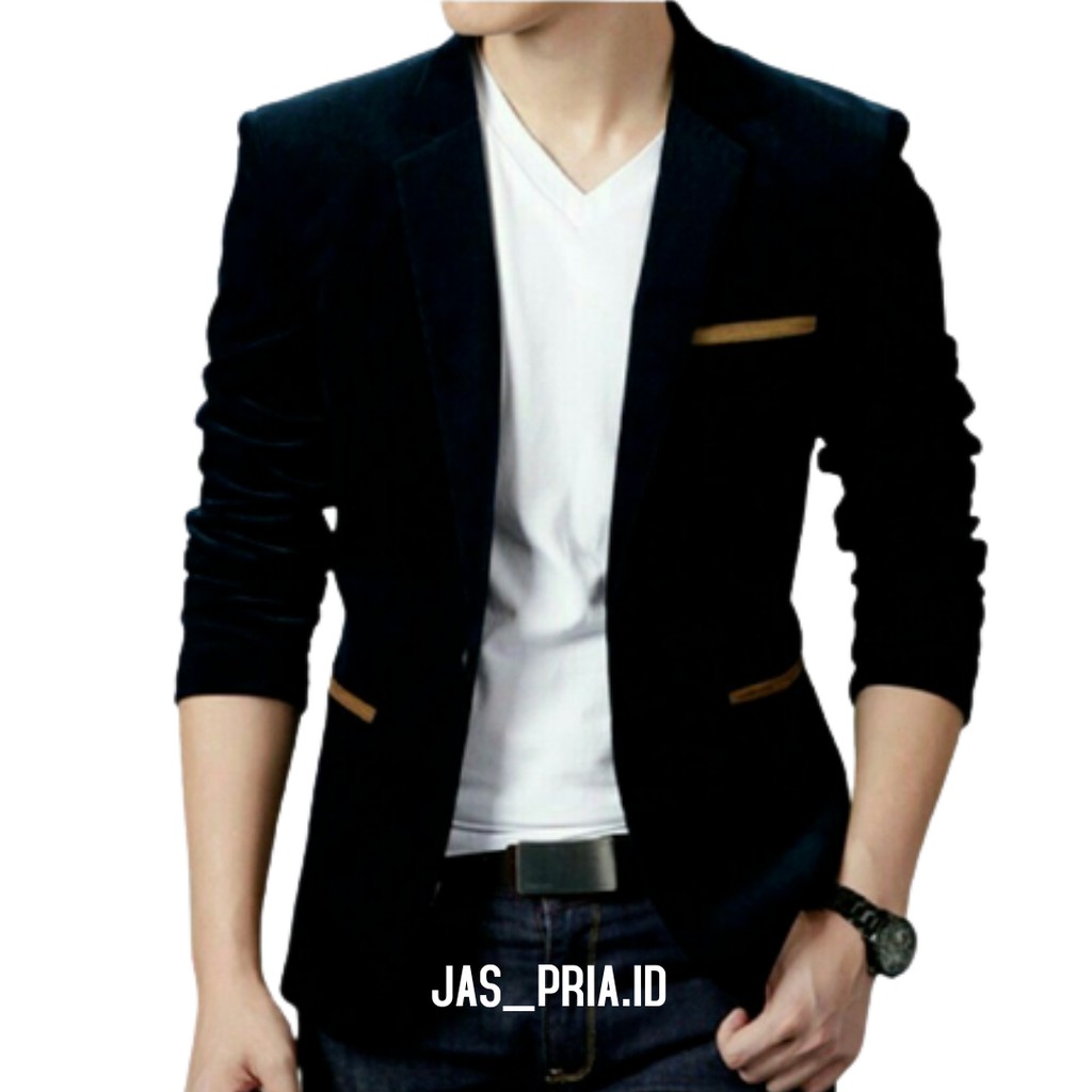 JAS PRIA BLAZER PRIA JAS FORMAL PRIA JAS NIKAH JAS BLAZER PRIA BLEZER PRIA JAS PRIA SLIMFIT-HITAM COKLAT 010