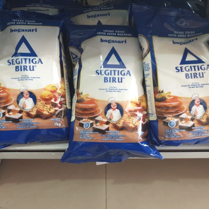 

gtg2011bb Tepung Terigu Segitiga Biru Premium 1 Kg Da01D100