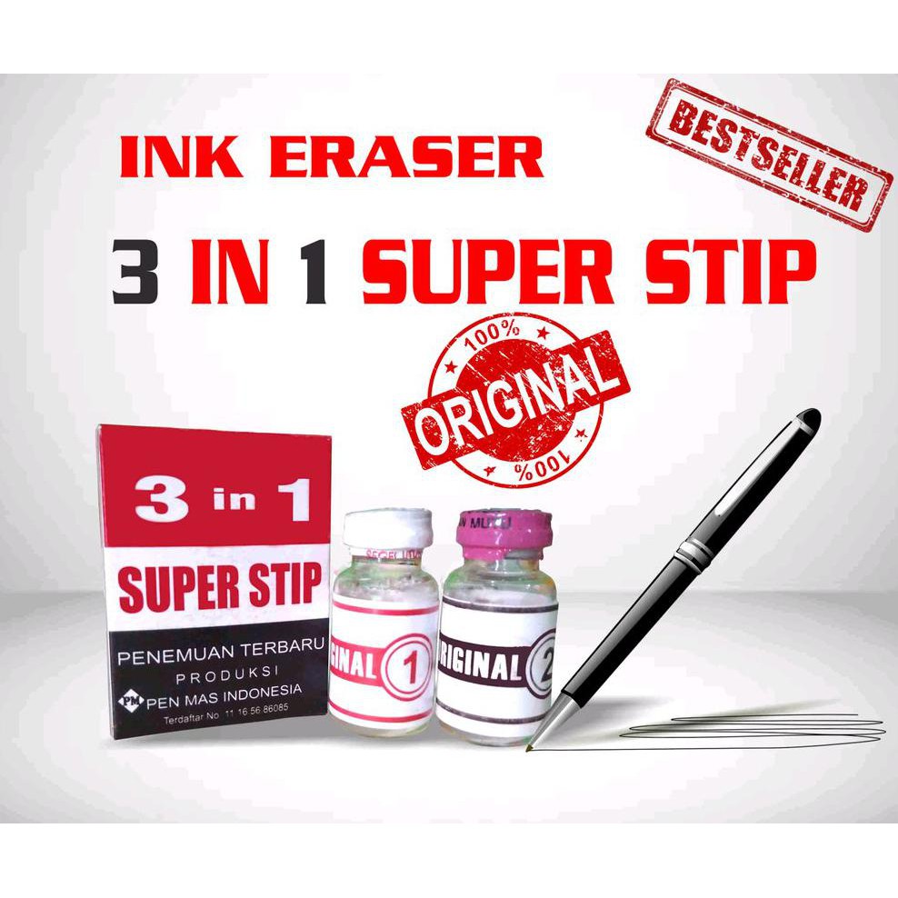 

SUPER STIP PENGHAPUS TINTA BALLPOINT