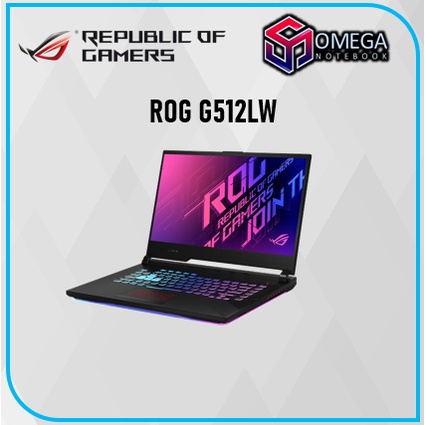 ASUS ROG STRIX 15 G512LW I7 10750 16GB 512SSD RTX2070 8GB W10 15.6FHD 144Hz