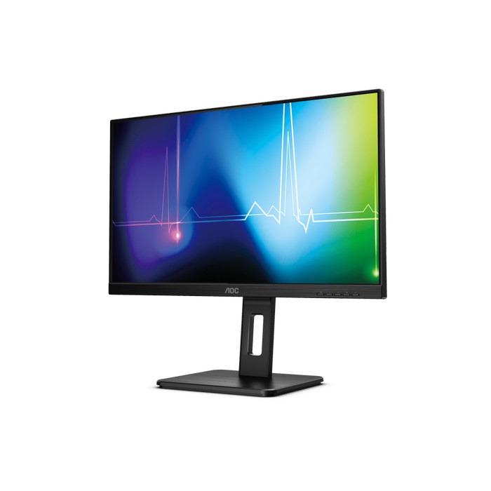 Monitor AOC Q27P2C 27&quot; IPS 1440p 75hz HDMI DP USB-C Speaker Ergo Vesa