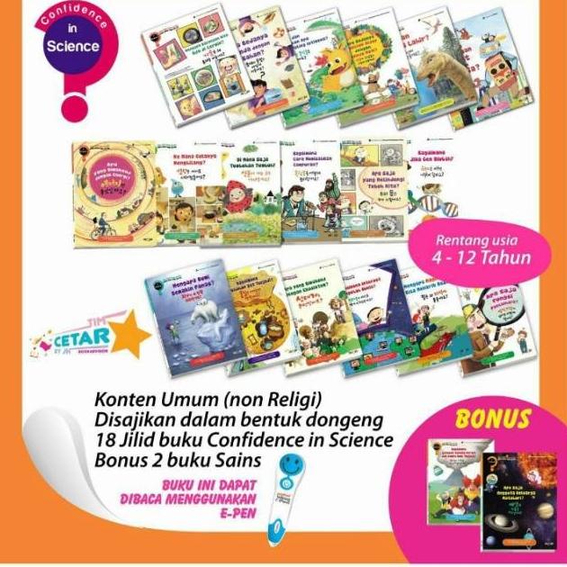 

[[COD]] Buku Confidence in Science Vol 1 - Mizan Set Book TERMURAH Kode 563