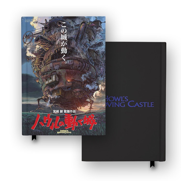 

Buku Catatan Notebook Howl's Moving Castle 2 Agenda Jurnal Custom Nama