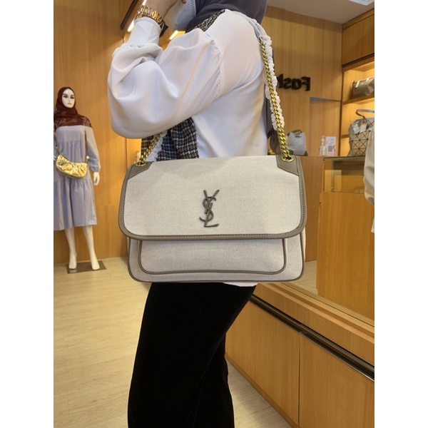 Tas Ysl niki canvas