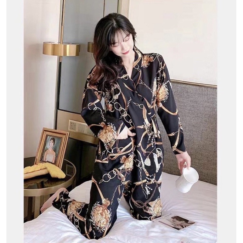 JC- Kimono Rayon Premium Import PP / Piyama Kimono Rayon Terbaru / Kimono Set Import