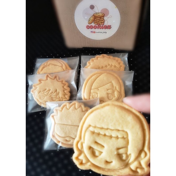 

Jujutsu Kaisen Cookies Isi 6 pcs