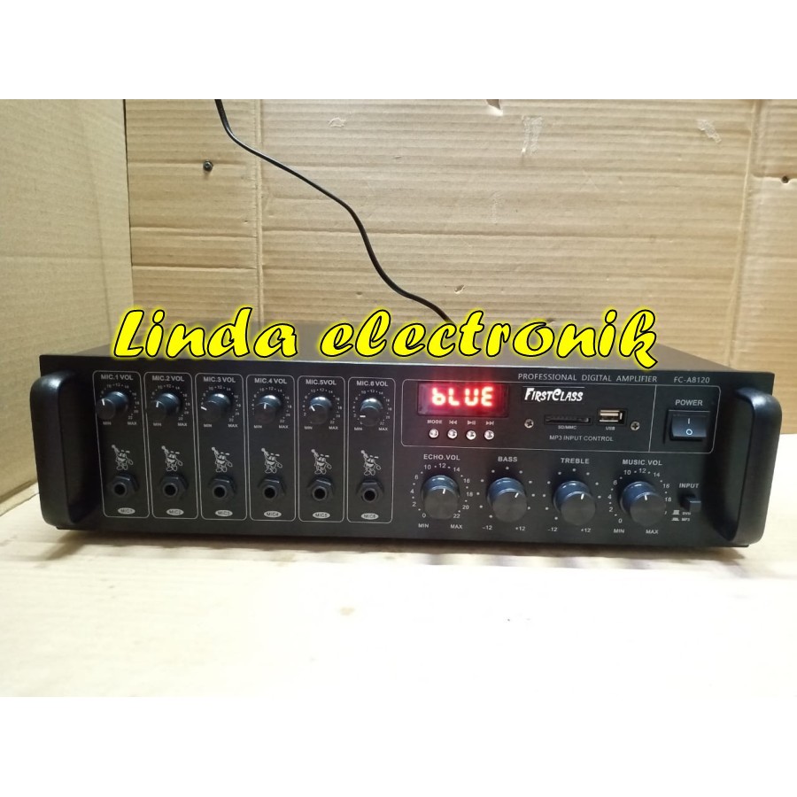 AMPLIFIER AMPLI FIRSTCLASS FCA 8120 FCA8120 FC-A8120 DIGITAL