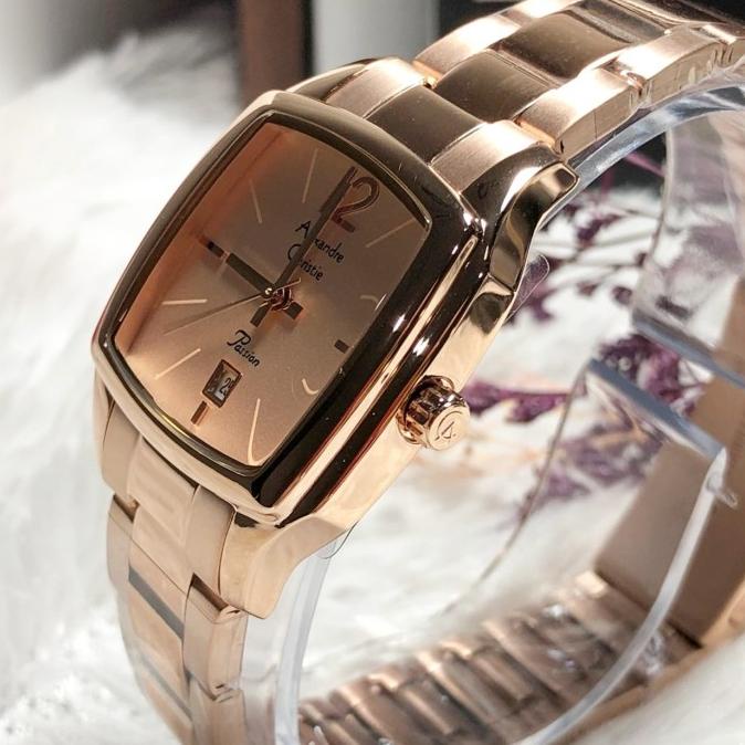 Alexandre Christie Wanita AC 2454 / AC2454 Full Rosegold Original