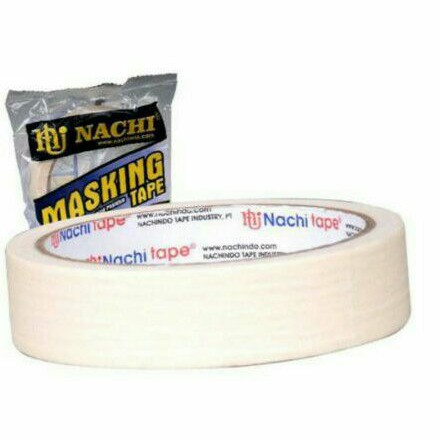 

Masking tape Nachi 24mm / isolasi kertas nachi 1inc