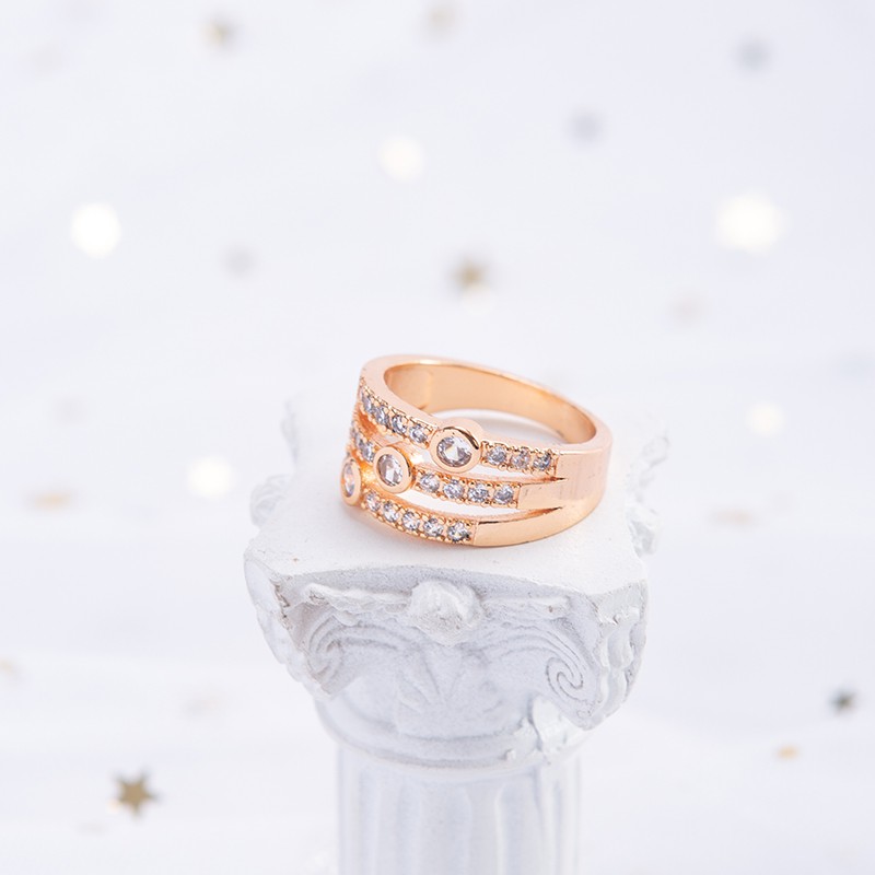 [✅COD] A-77 Cincin Xuping Asli Zirkon Perhiasan Cincin Kawin Xuping Emas-2