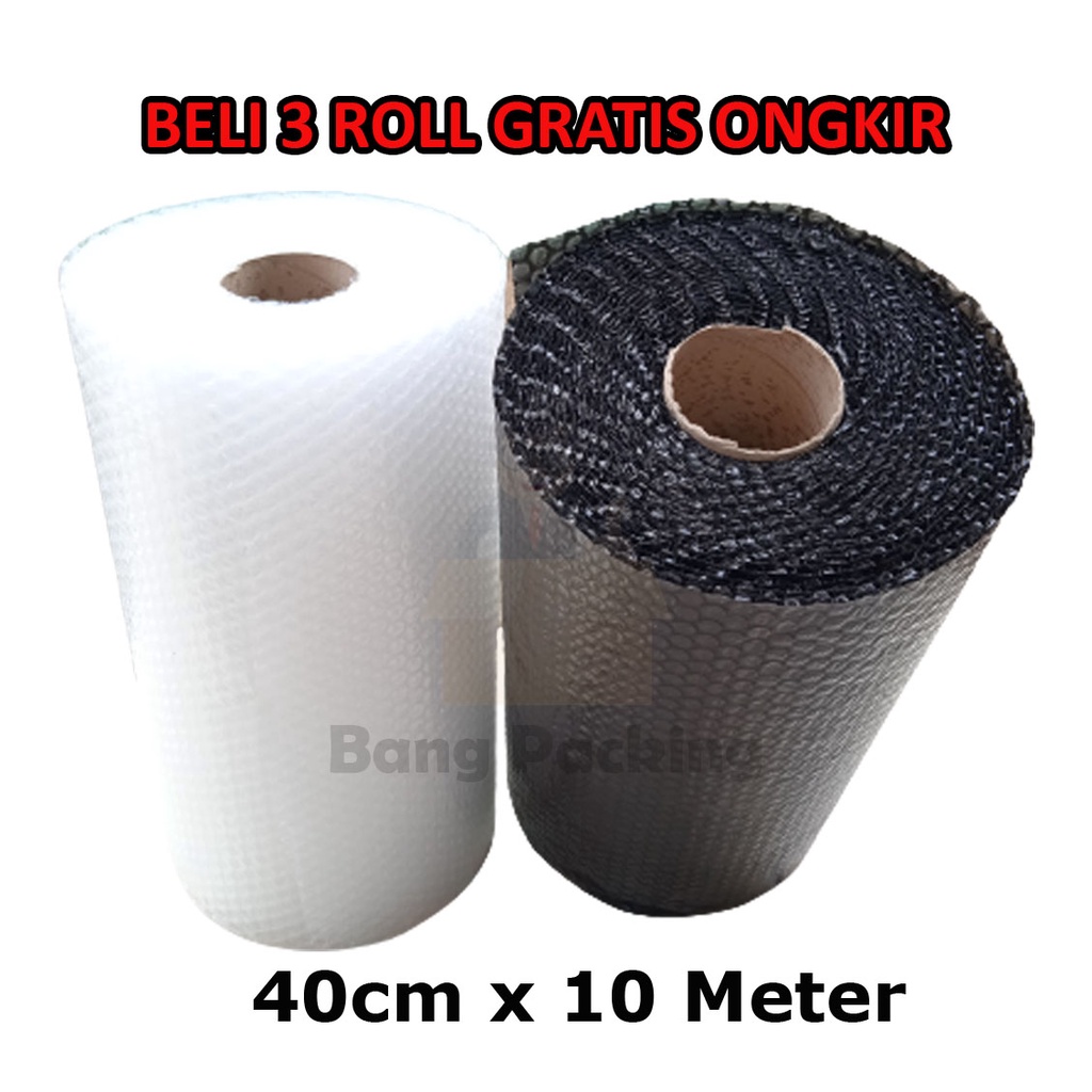 

bubble wrap 40cm x 10 Meter bubble wrap meteran 40cm x 10M bubblewrap buble wrap bubble warp plastik bubble wrap bening bubble wrap hitam bubble wrap roll babel wrap