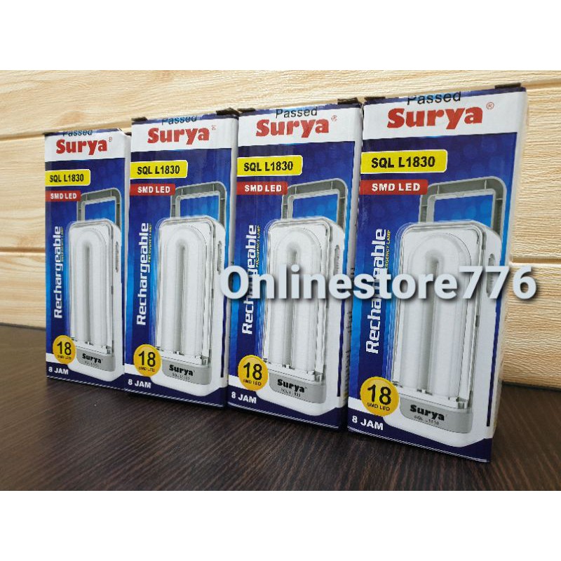 Lampu Senter Surya SQL L1830 Lampu Senter Darurat Lampu Emergency