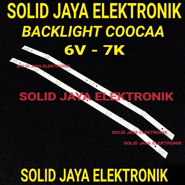 BACKLIGHT LED TV COOCAA 32E20W 6 VOLT 7 KANCING LAMPU BL 32 E 20 W