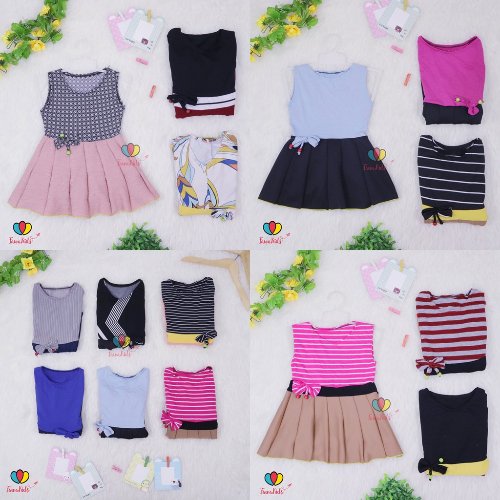 Dress Angel uk 1-2 Tahun / Dress Balita Dress Anak Perempuan Dress Import Dress Yukensi Baju Branded