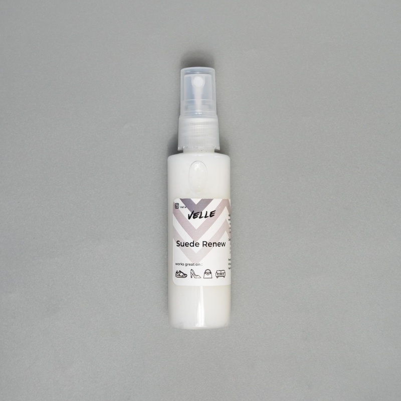 Velle Suede Renew - lotion pelembut suede - suede kaku kering jadi lembut halus kembali