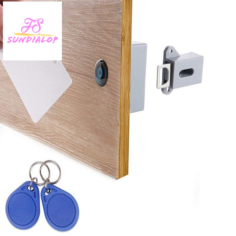 Invisible Hidden Rfid Free Opening Intelligent Sensor Cabinet Lock Locker Wardrobe Shoe Cabinet Shopee Indonesia