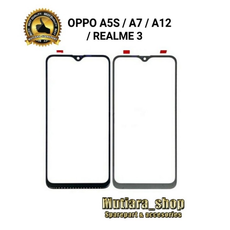 KACA DEPAN LCD KACA TOUCHSCREEN OPPO A5S / A7 / A12